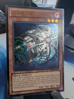 YuGiOh! Cyber Jar DPKB-EN010 Ultimate Rare - Image 2