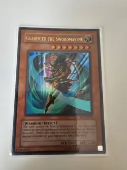 Yu-Gi-Oh Gearfried the Swordmaster FET-EN022 Ultra Rare NM - Image 2