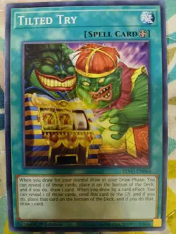 Yu-Gi-Oh! x3 Playset of 3 Tilted Try BLVO-EN056 1st Ed Super Rare NM/Mint - Image 1