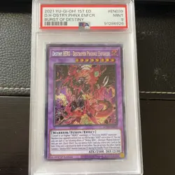 Yu-Gi-Oh! TCG Destiny HERO - Destroyer Phoenix Enforcer BODE-EN039 PSA 9 - Image 1