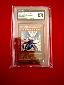 Blue-Eyes Shining Dragon, Yu-Gi-Oh (2009) Retro Pack 2 - RP02-EN096 Secret Rare - Image 1