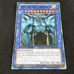 Yu-Gi-Oh! Obelisk the Tormentor LC01-EN001 Limited Ultra - Image 1
