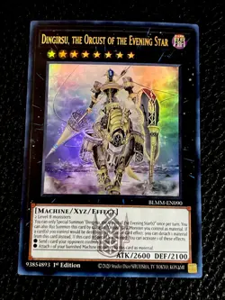 Dingirsu, The Orcust Of The Evening Star BLMM-EN090 Yugioh 1st Ed. (New) - Image 1