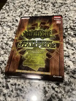 Yugioh Quarter Century Stampede 1st Edition Mini Box Tuck Box - Image 3