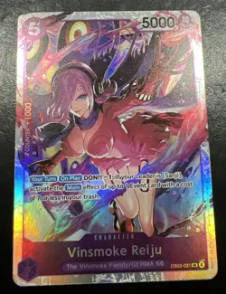 Vinsmoke Reiju (super rare) EB03-031 One Piece Heroines Edition Foil - Image 1