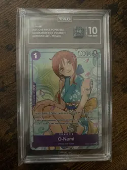 O-Nami Illustration Box Vol. 1 Promo #062 OP05-062 One Piece English Foil TAG 10 - Image 1