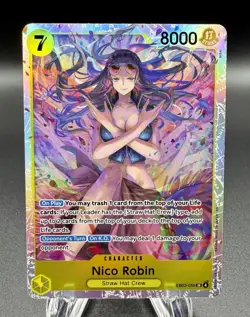 One Piece - Nico Robin SR - EB03-055 English Heroines Edition - Image 1