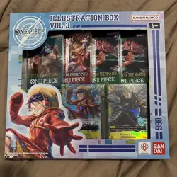 One Piece Illustration Box Vol. 3 and 4 Factory Sealed NIB - Image 2