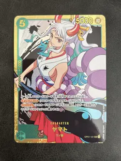 One Piece -Yamato OP01-121 Romance Dawn Foil SEC Japanese - Image 1