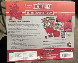 Pokemon Sword and Shield Battle Styles Elite Trainer Box Card Game 820650808357 - Image 5