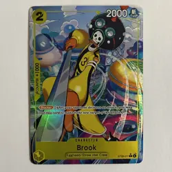 One Piece TCG Brook ST29-011 Alternate Full Art Starter Deck 29 Egghead NM Card! - Image 1