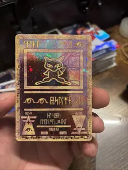 Pokemon TCG Ancient Mew Holo Card 2000 Movie Promo, Good Condition, Rare Vintage - Image 1