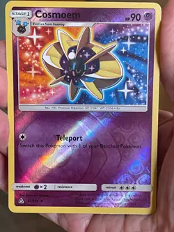 POKEMON COSMOEM 61/156 RARE REVERSE HOLOFOIL ULTRA PRISM LP CARD - Image 1