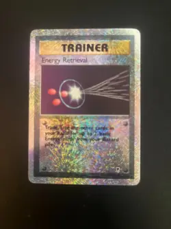 Pokemon Cards: Legendary Collection Reverse Holo: Energy Retrieval 107/110 - Image 1