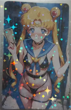 Sailor Moon Usagi Tsukino Waifu Card - Image 1
