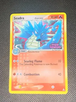 Seadra 52/110 Reverse Holo - ex Holon Phantoms Pokemon Card - HP - Image 1