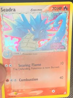 Seadra 52/110 Reverse Holo - ex Holon Phantoms Pokemon Card - HP - Image 2