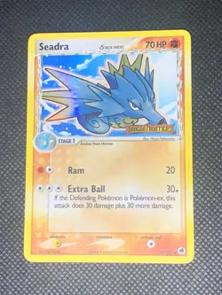 Seadra 37/101 Reverse Holo - ex Dragon Frontiers Pokemon Card - HP - Image 1