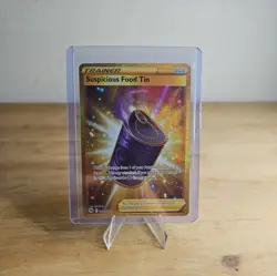 Suspicious Food Tin 080/073 - Champions Path - Gold Secret Rare Pokemon Card NM - Image 1