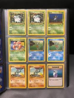 Vintage 1999 Pokemon Cards Collection Bundle Jungle Fossil Base Set Near Mint LP - Image 3