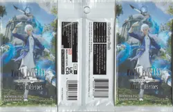 FINAL FANTASY Dawn Of Heros Trading Card Game 3 Booster Pack Lot CCG English Ed - Image 1