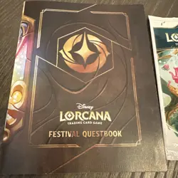 Disney Lorcana 2026 Donald Duck EPCOT Promo Card + Festival Questbook + 4 Cards - Image 3