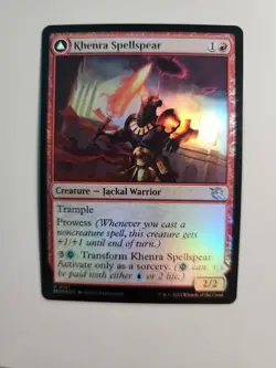 MTG Khenra Spellspear/Gitaxian Spellstalker March of the Machine 0151 Foil Uncom - Image 1