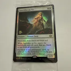 Sanctifier en-Vec FOIL Prerelease Promo SEALED 27 Modern Horizons 2 MH2 MTG Rare - Image 2