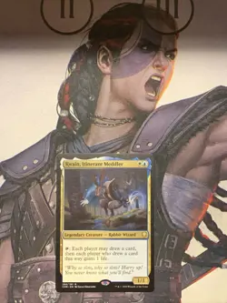 Kwain, Itinerant Meddler 0254 Rare Non Foil Bloomburrow Commander MTG Near Mint - Image 1