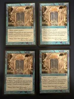 MTG - Magic The Gathering - Wall Of Tears X 4 - Stronghold - NP/NM! - Image 1