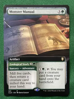 Monster Manual (Extended Art) Commander Legends: Battle for Baldur's Gate... - Image 1