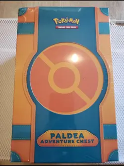 Pokemon TCG Paldea Adventure Chest Sealed Box (NEW & Ships Today) - Image 1