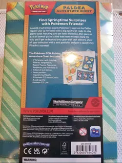 Pokemon TCG Paldea Adventure Chest Sealed Box (NEW & Ships Today) - Image 4