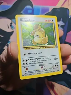 Pokemon TCG Kangaskhan Jungle 5/64 Holo Unlimited Holo Rare - Image 4