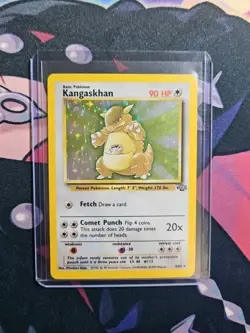 Pokemon TCG Kangaskhan Jungle 5/64 Holo Unlimited Holo Rare - Image 5