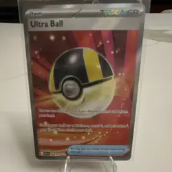 Pokemon TCG Ultra Ball Trainer Card 264/217 English Standard Card Stock - Image 1