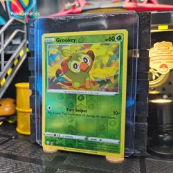 Grookey Shining Fates Reverse Holo Pokemon TCG 011/072 Sword & Shield Common - Image 2