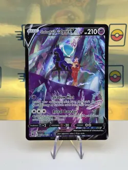 Pokemon TCG Shadow Rider Calyrex v Trainer Gallery Astral Radiance TG17/TG30 NM - Image 1