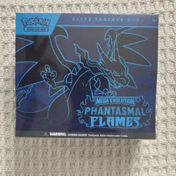 Pokemon Mega Evolution Phantasmal Flames Elite Trainer Box Mega Charizard - Image 1