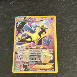 Pokemon Alakazam EX Secret Rare Holo 125/124 Fates Collide 160 HP Card - Image 1
