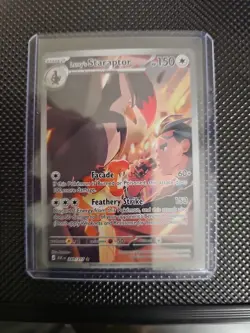 Larry’s Staraptor 249/217 Ascended Heroes (IR) English Pokemon Pack Fresh - Image 3