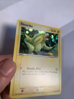 Pokemon TCG Electrike Card 47/106 Common, EX Emerald - Image 2