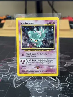Misdreavus 11/64 Pokemon Neo Revelation Holo NM-LP - Image 1