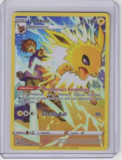 Jolteon TG04/TG30 Holo Brilliant Stars Trainer Gallery Pokemon MP - Image 1