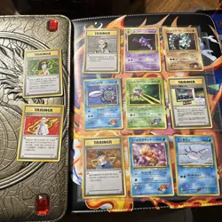 1996 Japanese Pokemon LOT, Gym, Neo, Fossil, Team Rocket Nm-lp Vintage 20 Cards - Image 1