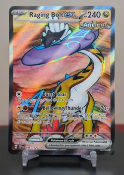 Pokemon Raging Bolt ex #196/162 English Temporal Forces Ultra Rare - Image 1
