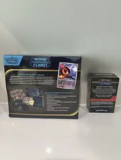 Pokemon TCG Phantasmal Flames ETB Elite Trainer Box + Booster Bundle NEW Sealed - Image 2