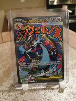 Pokemon TCG Mega Charizard EX 023 SIR Promo Special Illustration - Image 1