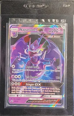Sealed Naganadel GX SM125 Promo Pokemon TCG Sun & Moon Promos NM Free Ship - Image 5