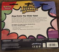 Pokemon TCG Ascended Heroes 3 Pack Blister Gastly Tech Sticker Collection - Image 2